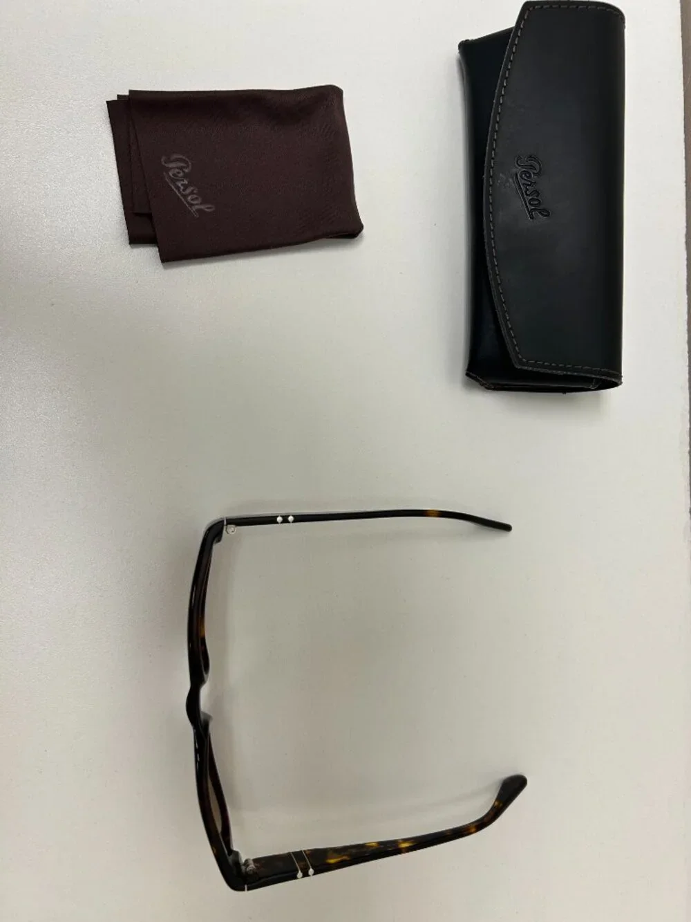 Persol Sunglasses Tortiseshell, Large, Polarized
